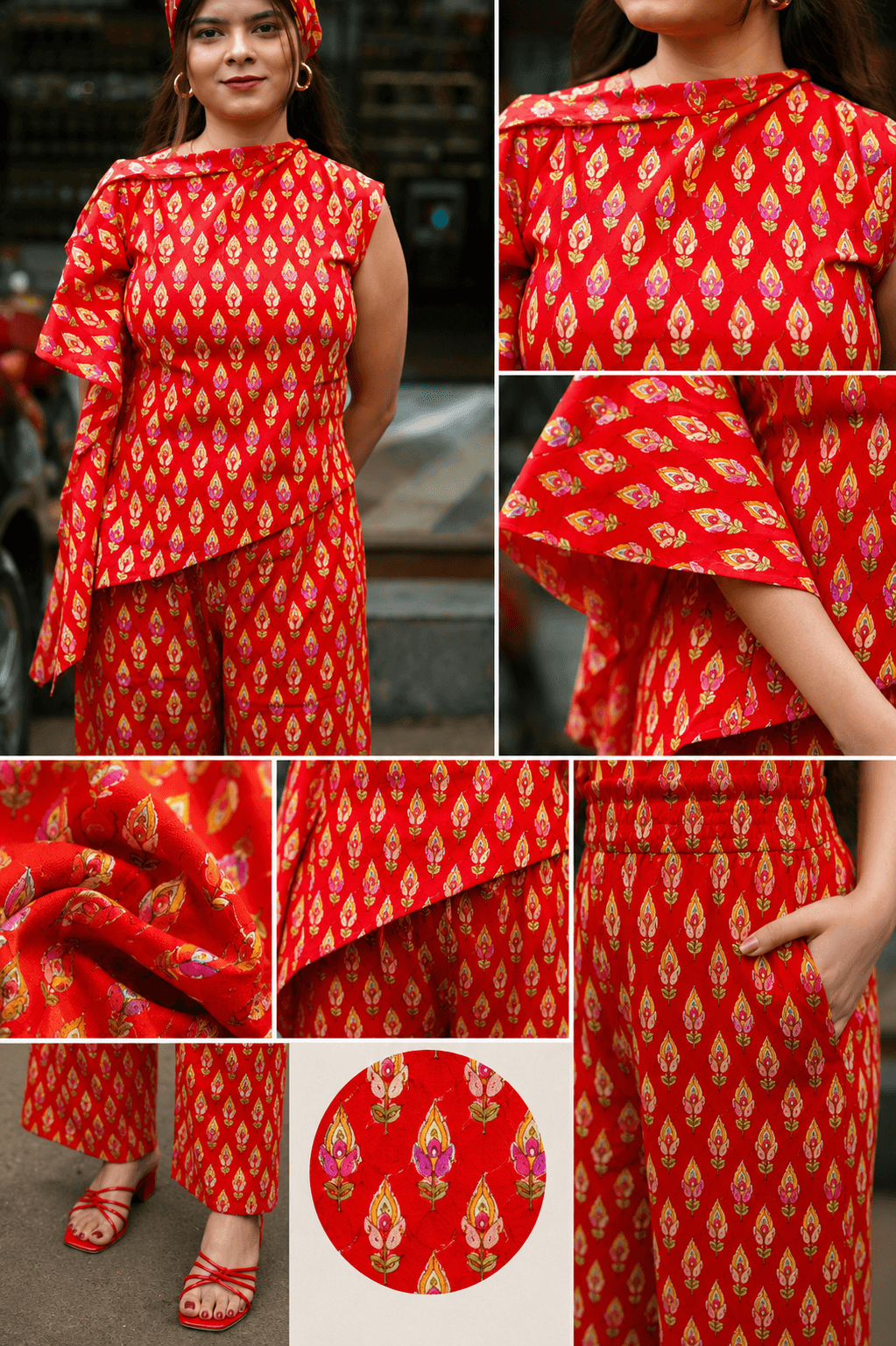 Kismi Crush Coord Set view 3
